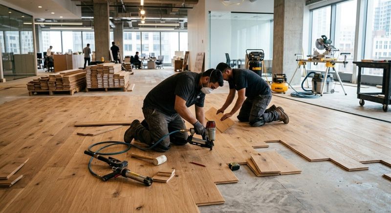 Commercial Hardwood Service in Elm Grove, WI