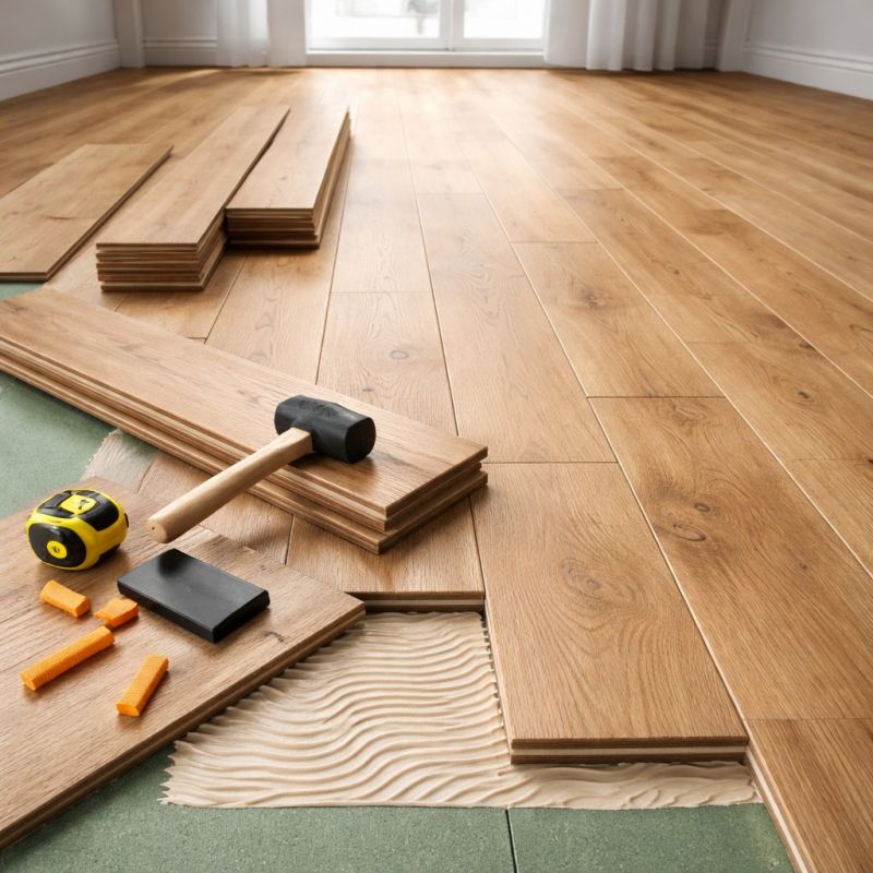 Engineered Wood Installation in Waukesha, WI