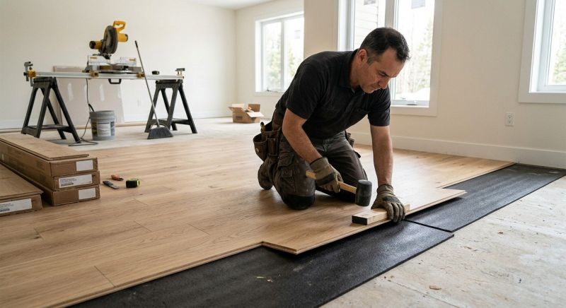 Engineered Wood Installation in Waukesha, WI