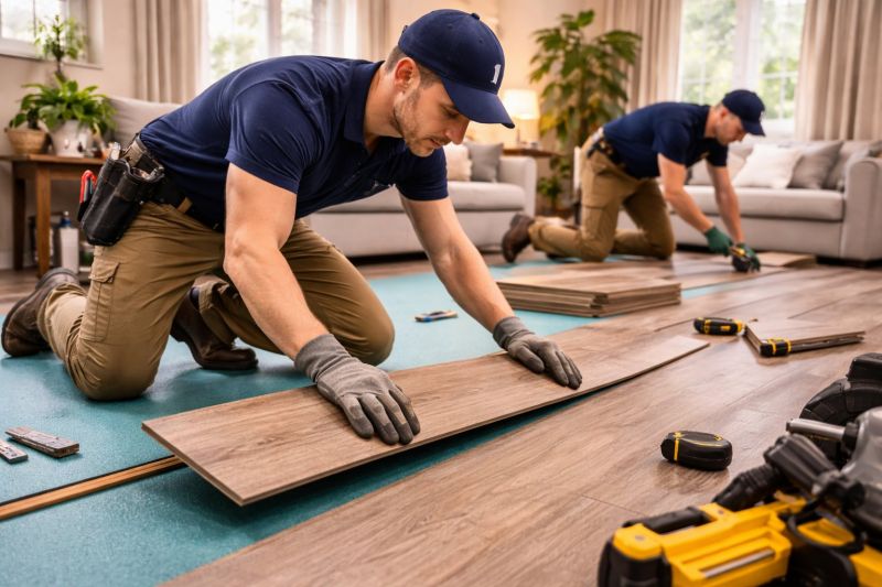 Laminate Floor Replacement in Delafield, WI