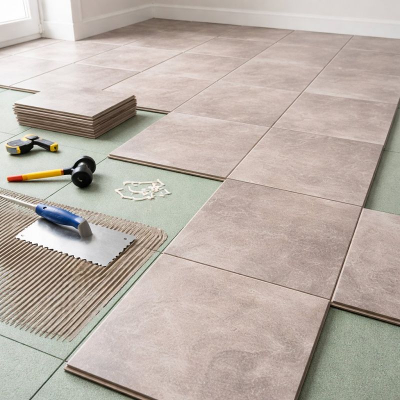 Laminate Tile Installation in Waukesha, WI
