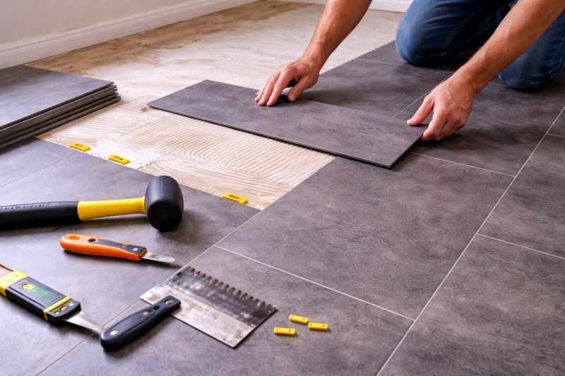 Luxury Vinyl Tile Installation in Ozaukee County, WI