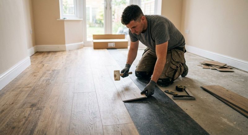 Luxury Vinyl Tile Installation in Slinger, WI