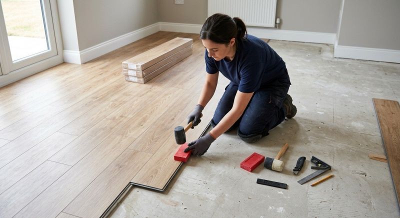 Vinyl Plank Floor Installation in Waukesha, WI