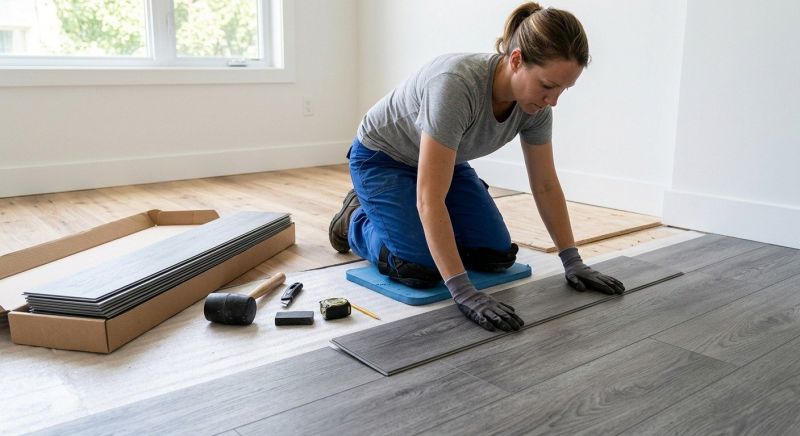 Vinyl Tile Installation in Waukesha, WI